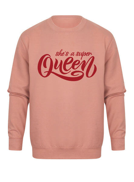 She's A Super Queen - Unisex Fit Sweater