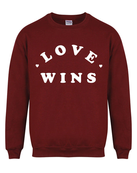 Love Wins - Unisex Fit Sweater