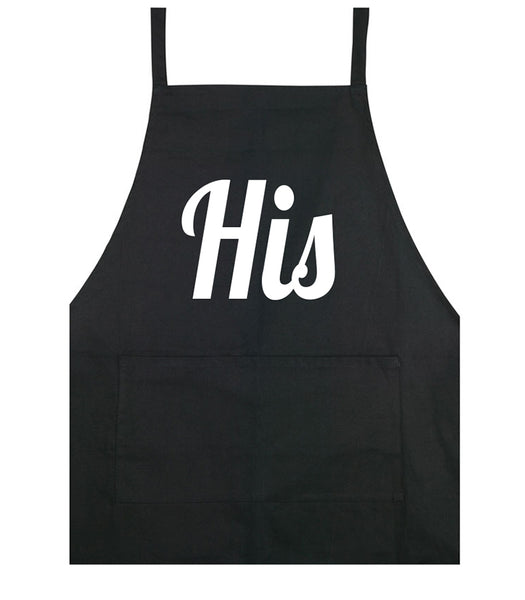 His - Apron - Black