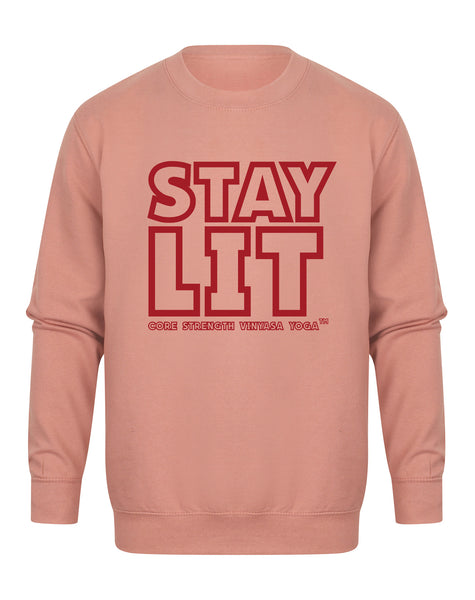 Stay Lit - Core Strength - Unisex Fit Sweater