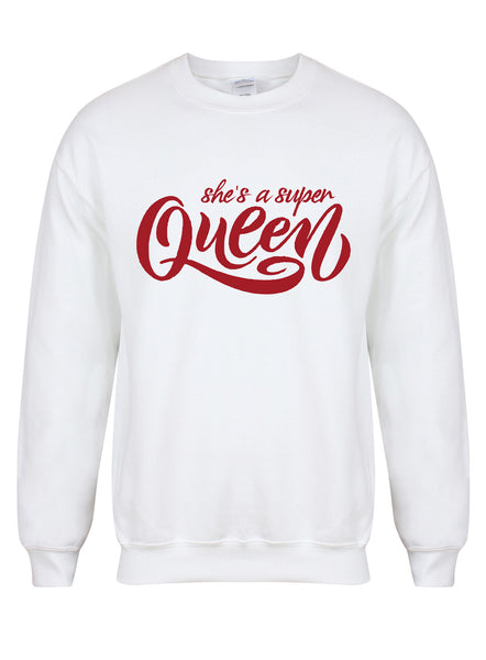 She's A Super Queen - Unisex Fit Sweater