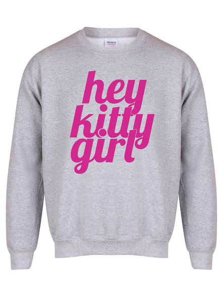 Hey Kitty Girl - Unisex Fit Sweater