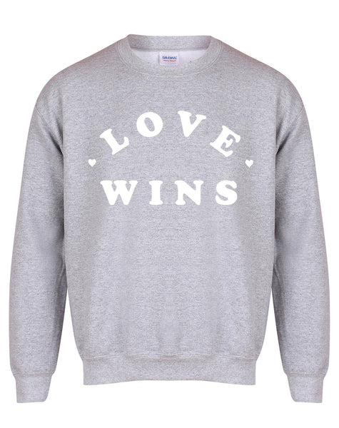 Love Wins - Unisex Fit Sweater