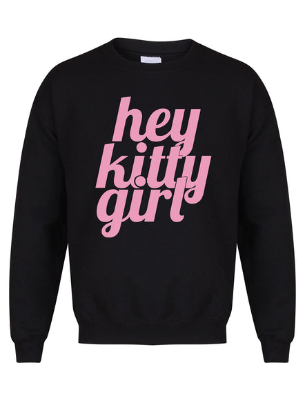 Hey Kitty Girl - Unisex Fit Sweater