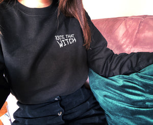 100% That Witch - Chest Design - Unisex Fit Sweater