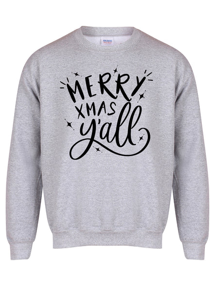 Merry Xmas Y'all - Unisex Kid's Sweater