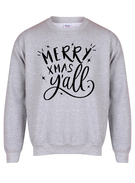 Merry Xmas Y'all - Unisex Fit Sweater