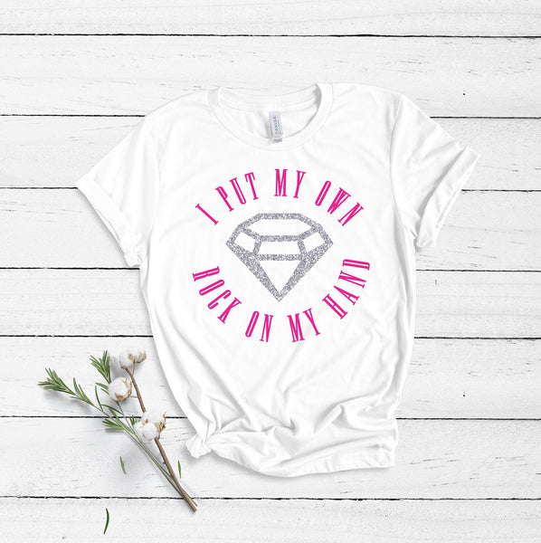I Put My Own Rock On My Hand - Unisex T-Shirt