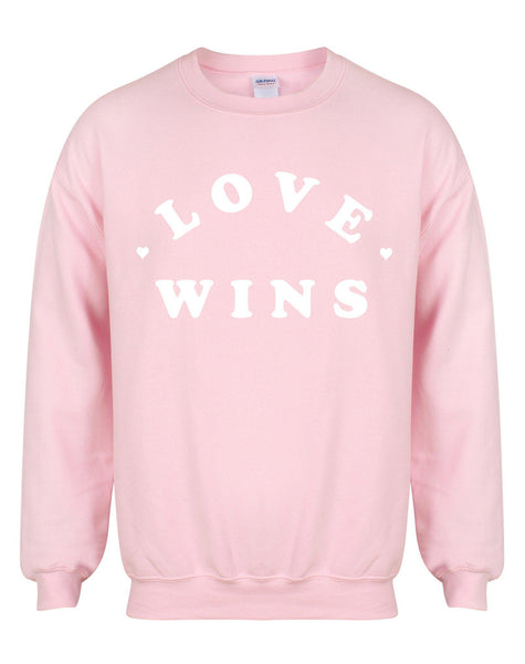Love Wins - Unisex Fit Sweater