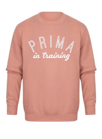 Prima In Training - Unisex Fit Sweater - Kelham Print x Mama.Does.Ballet