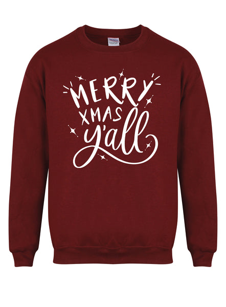 Merry Xmas Y'all - Unisex Kid's Sweater