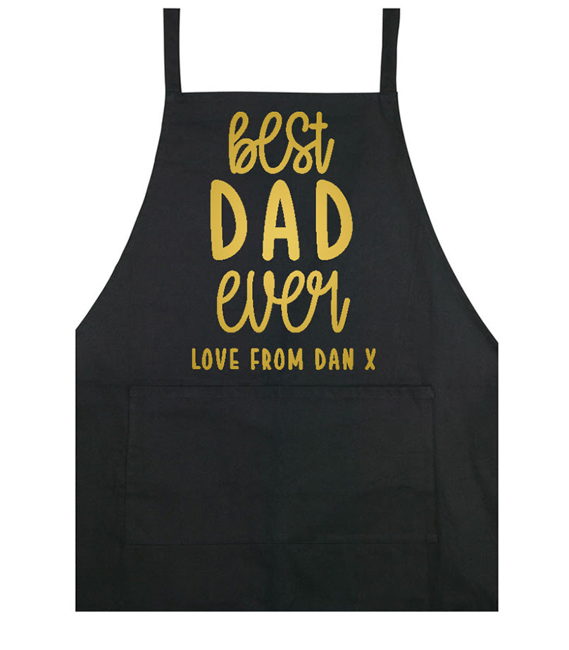 Best Dad Ever - Personalised - Apron