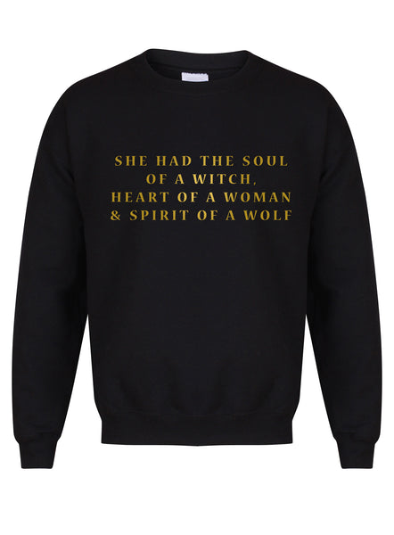 She Had The Soul of a Witch - Unisex Fit Sweater