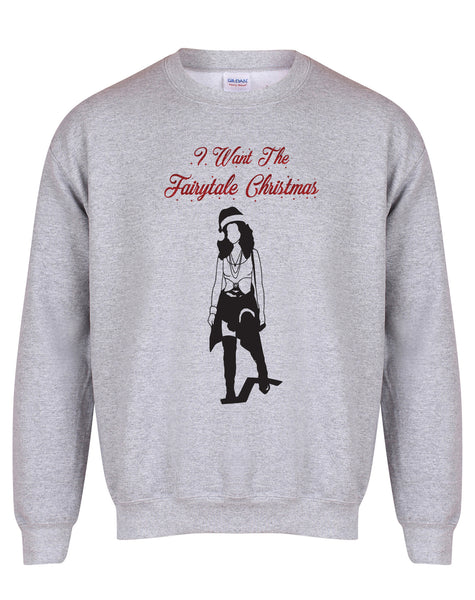 I Want The Fairytale Christmas - Unisex Fit Sweater