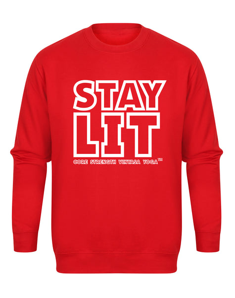 Stay Lit - Core Strength - Unisex Fit Sweater
