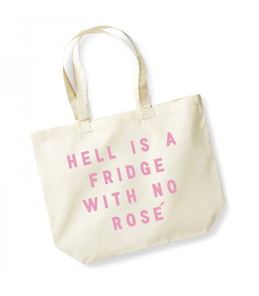 Hell Is a Fridge With No Rose - Large Canvas