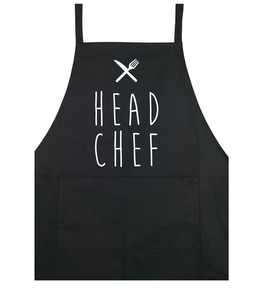 Head Chef - Apron - Black
