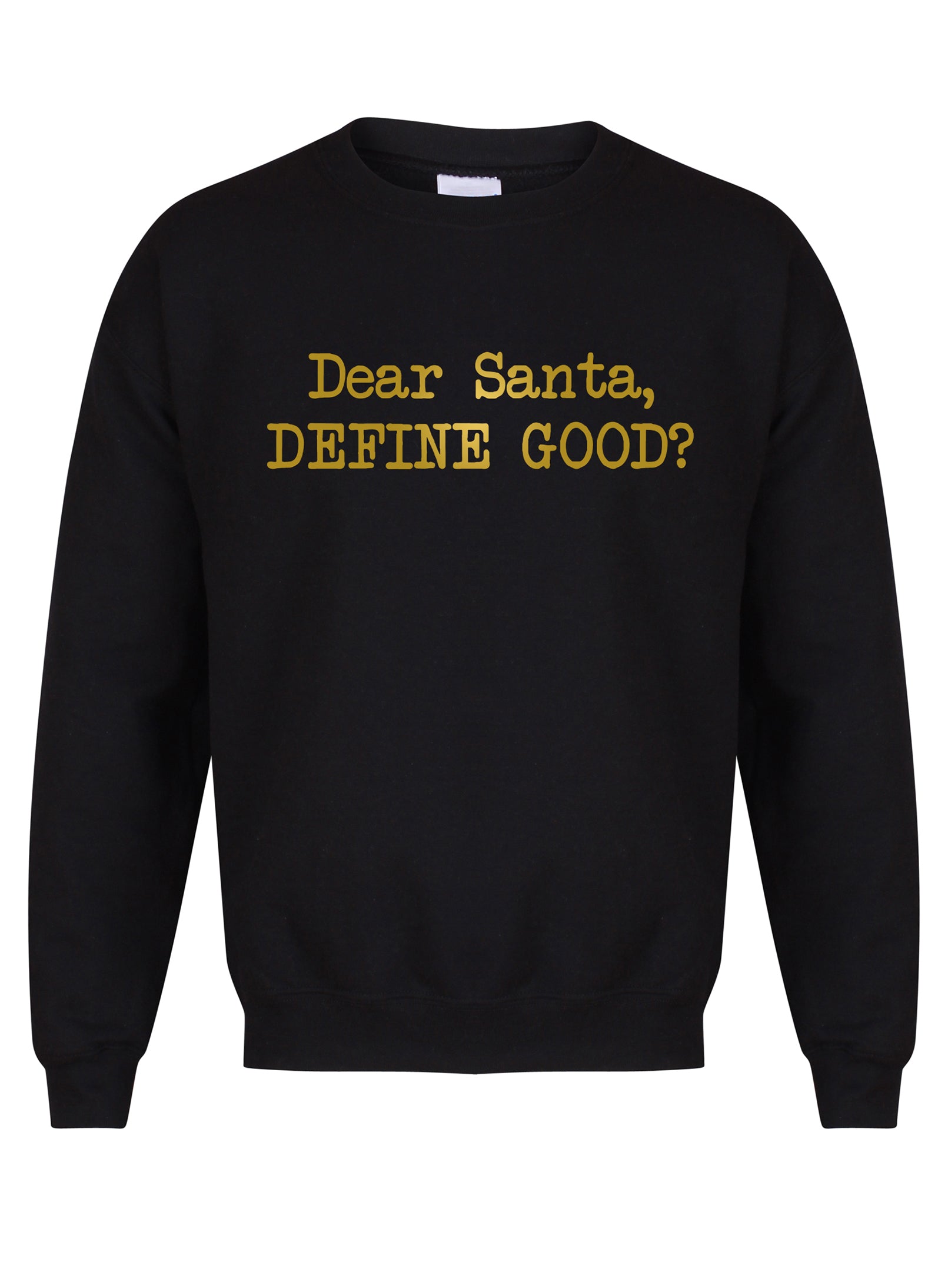 Santa define good jumper next hotsell