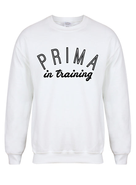 Prima In Training - Unisex Fit Sweater - Kelham Print x Mama.Does.Ballet