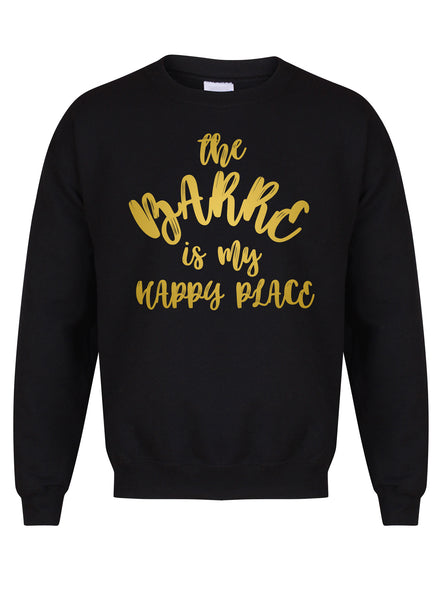 The Barre is my Happy Place - Unisex Fit Sweater