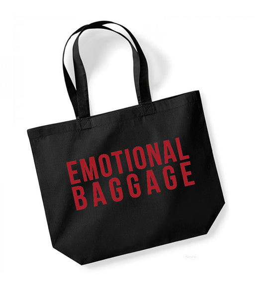 Emotional Baggage - Large Canvas Tote