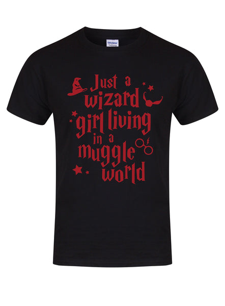 Just a Wizard Girl Living In A Muggle World - Unisex Fit T-Shirt