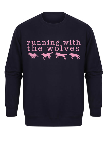Running With The Wolves - Unisex Fit Sweater