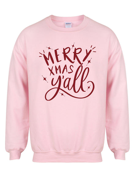 Merry Xmas Y'all - Unisex Fit Sweater