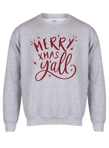 Merry Xmas Y'all - Unisex Fit Sweater