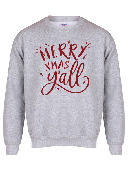 Merry Xmas Y'all - Unisex Fit Sweater