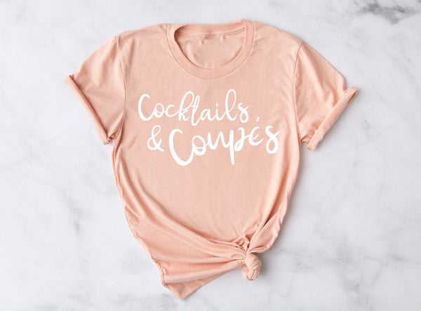 Cocktails and Coup̩s - Kelham Print x Annabelle Brittle - Unisex Fit T-Shirt