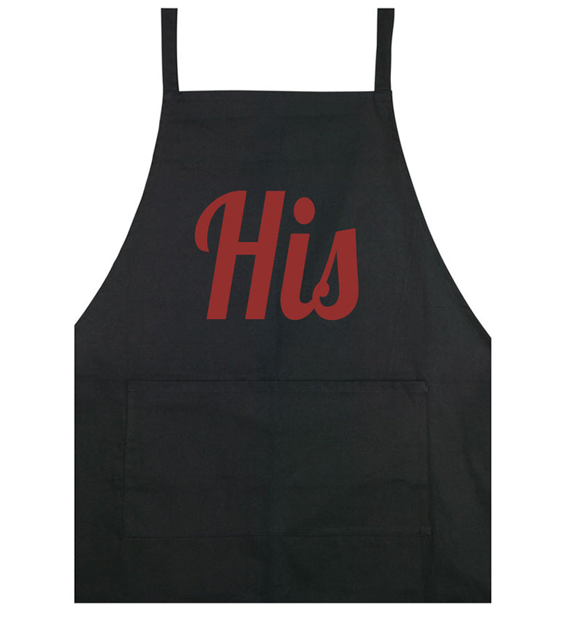 His - Apron - Black