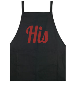 His - Apron - Black