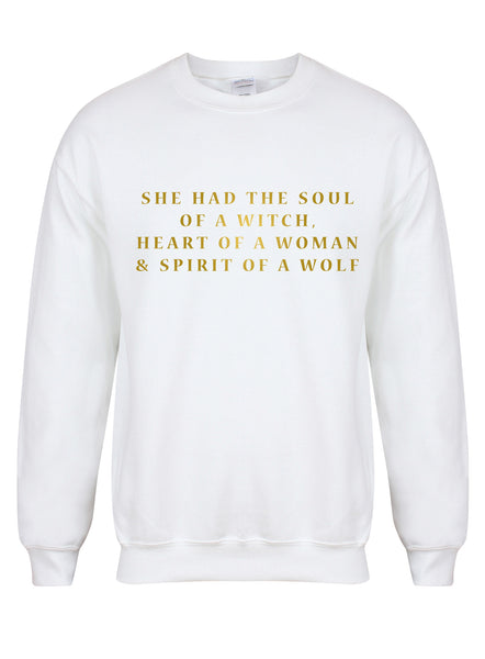 She Had The Soul of a Witch - Unisex Fit Sweater