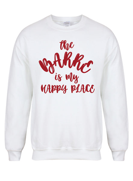 The Barre is my Happy Place - Unisex Fit Sweater