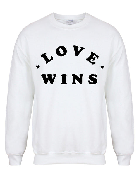 Love Wins - Unisex Fit Sweater