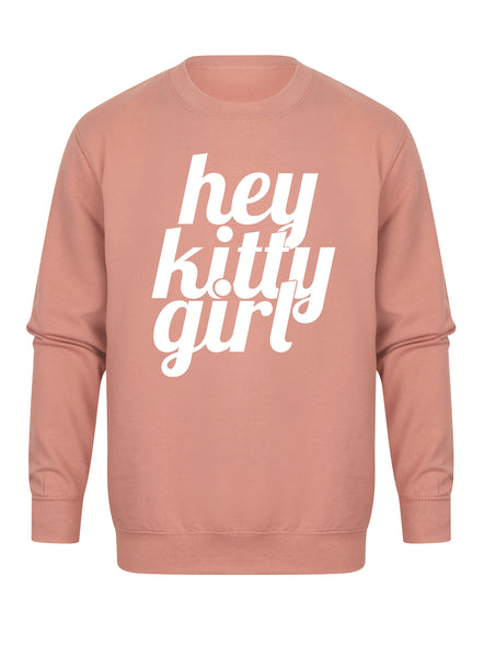 Hey Kitty Girl - Unisex Fit Sweater