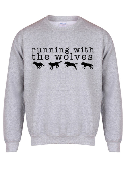Running With The Wolves - Unisex Fit Sweater