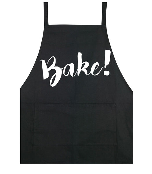 Bake! - Apron - Black
