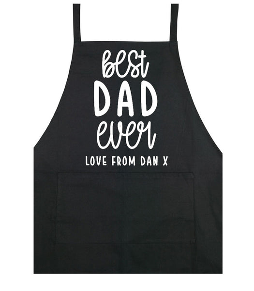 Best Dad Ever - Personalised - Apron