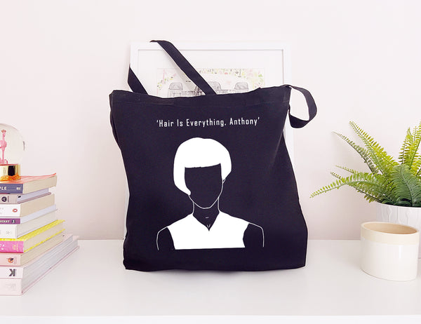 Hair Is Everything - Large Canvas Tote Bag