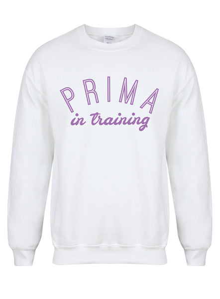 Prima In Training - Unisex Fit Sweater - Kelham Print x Mama.Does.Ballet