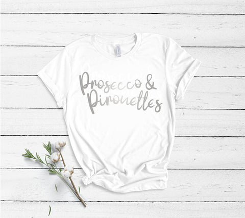 Prosecco & Pirouettes - Kelham Print x Annabelle Brittle - Unisex Fit T-Shirt