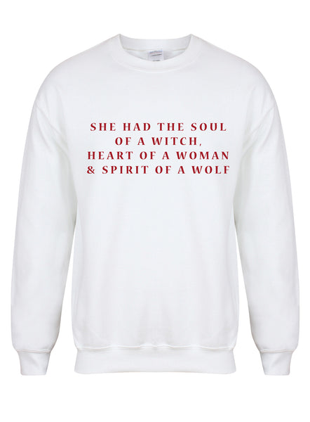She Had The Soul of a Witch - Unisex Fit Sweater