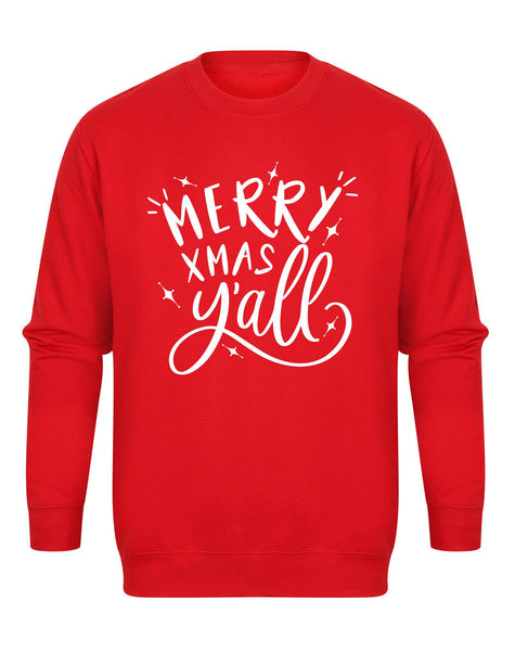 Merry Xmas Y'all - Unisex Fit Sweater