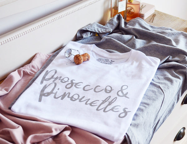 Prosecco & Pirouettes - Kelham Print x Annabelle Brittle - Unisex Fit T-Shirt