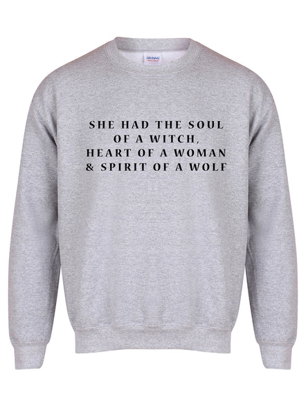 She Had The Soul of a Witch - Unisex Fit Sweater