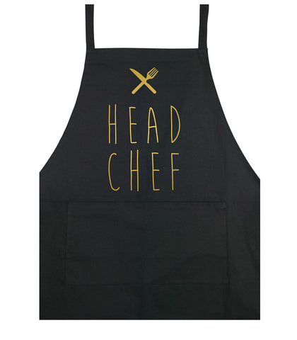 Head Chef - Apron - Black