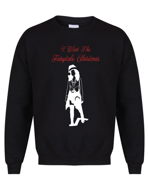 I Want The Fairytale Christmas - Unisex Fit Sweater