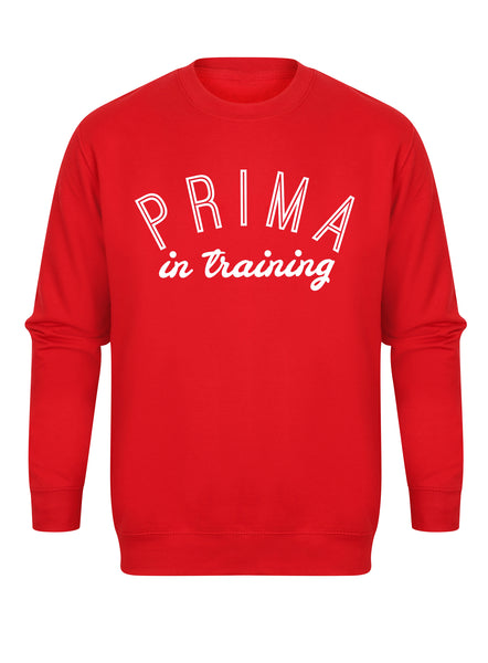 Prima In Training - Unisex Fit Sweater - Kelham Print x Mama.Does.Ballet